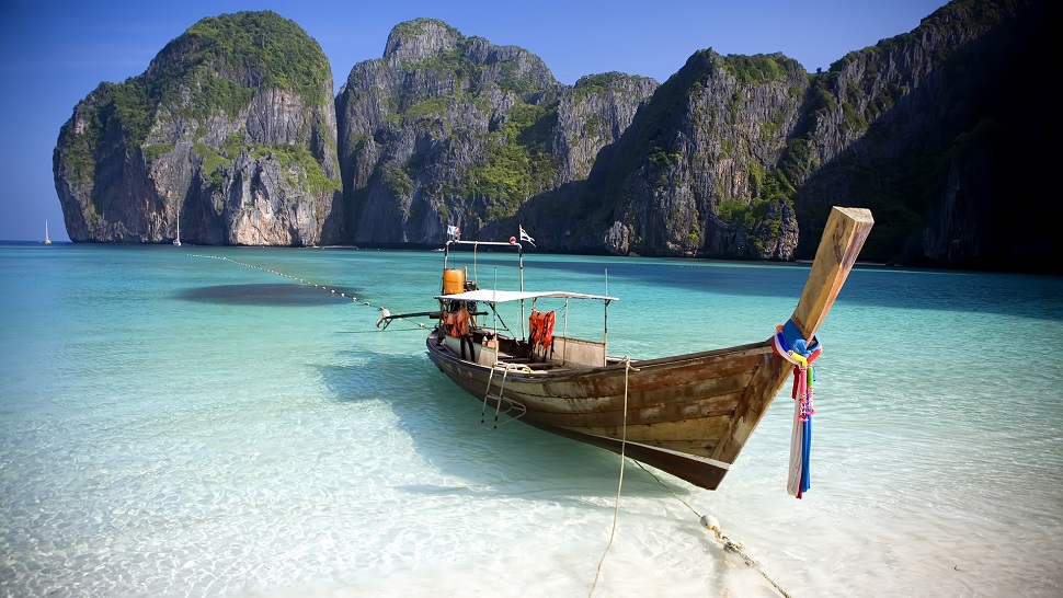 Maya Bay, Koh Phi Phi Ley, Thailand.